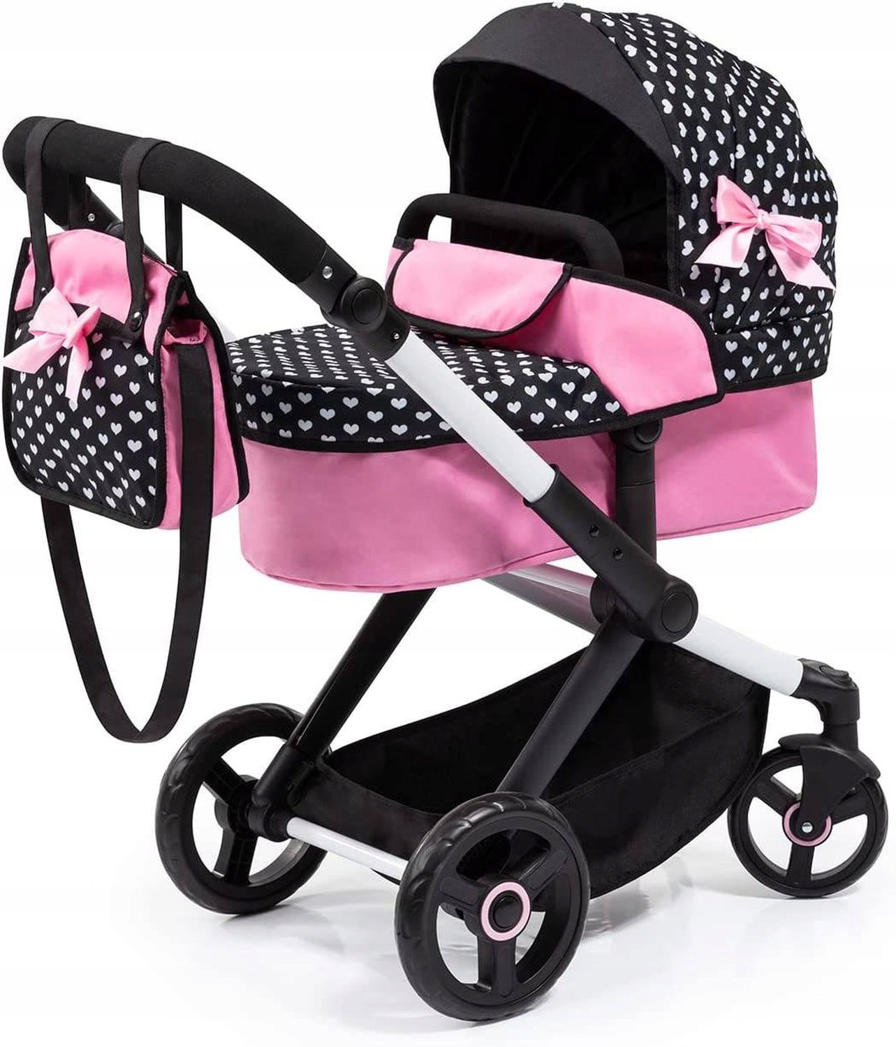 Bayer design doll stroller xeo 2in1 lovytė ir vežimėlis mega komplektas
