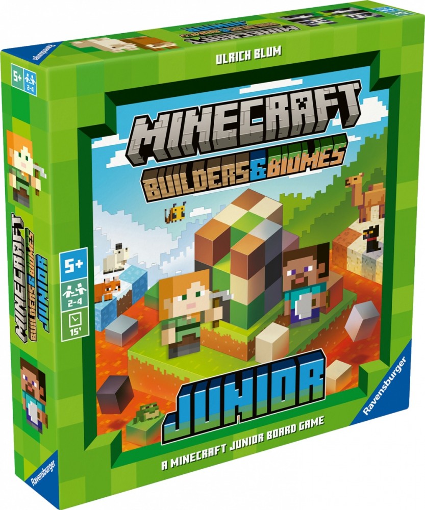 Minecraft kūrėjų ir biomų stalo žaidimas vaikams