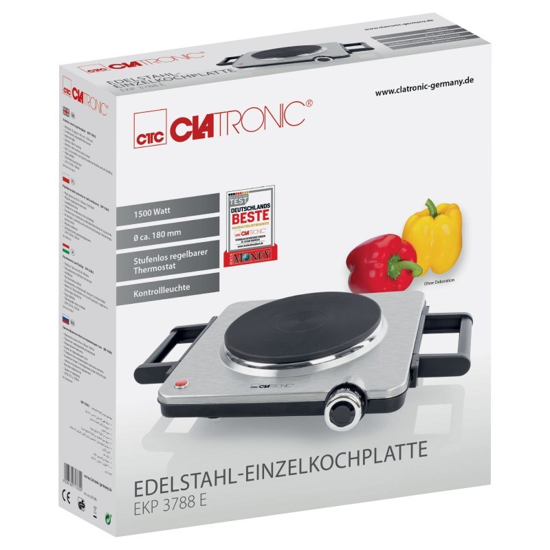 Keraminė kaitlentė clatronic ekp 3788 e