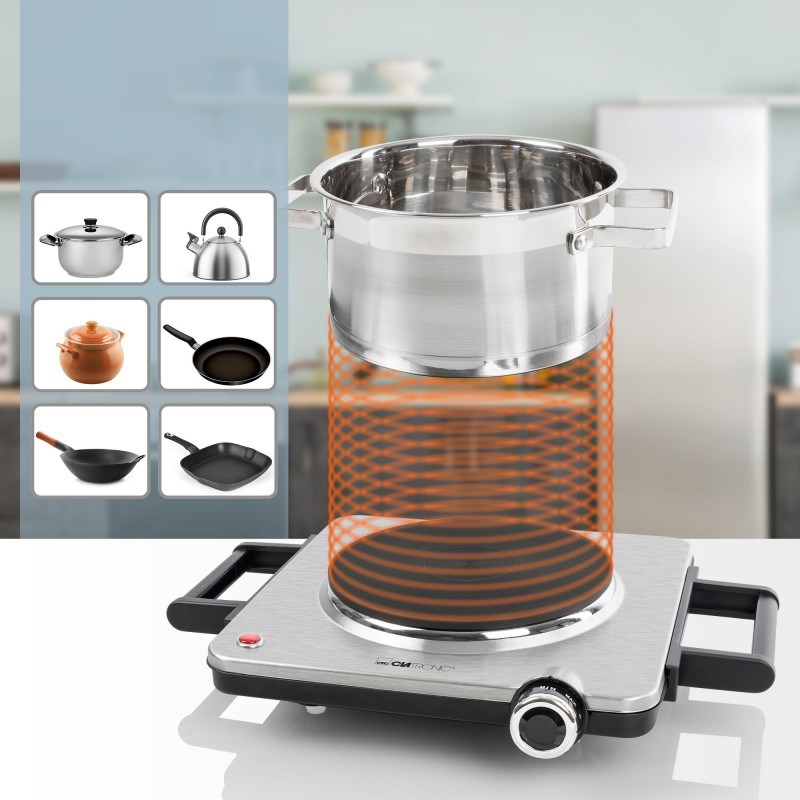 Keraminė kaitlentė clatronic ekp 3788 e