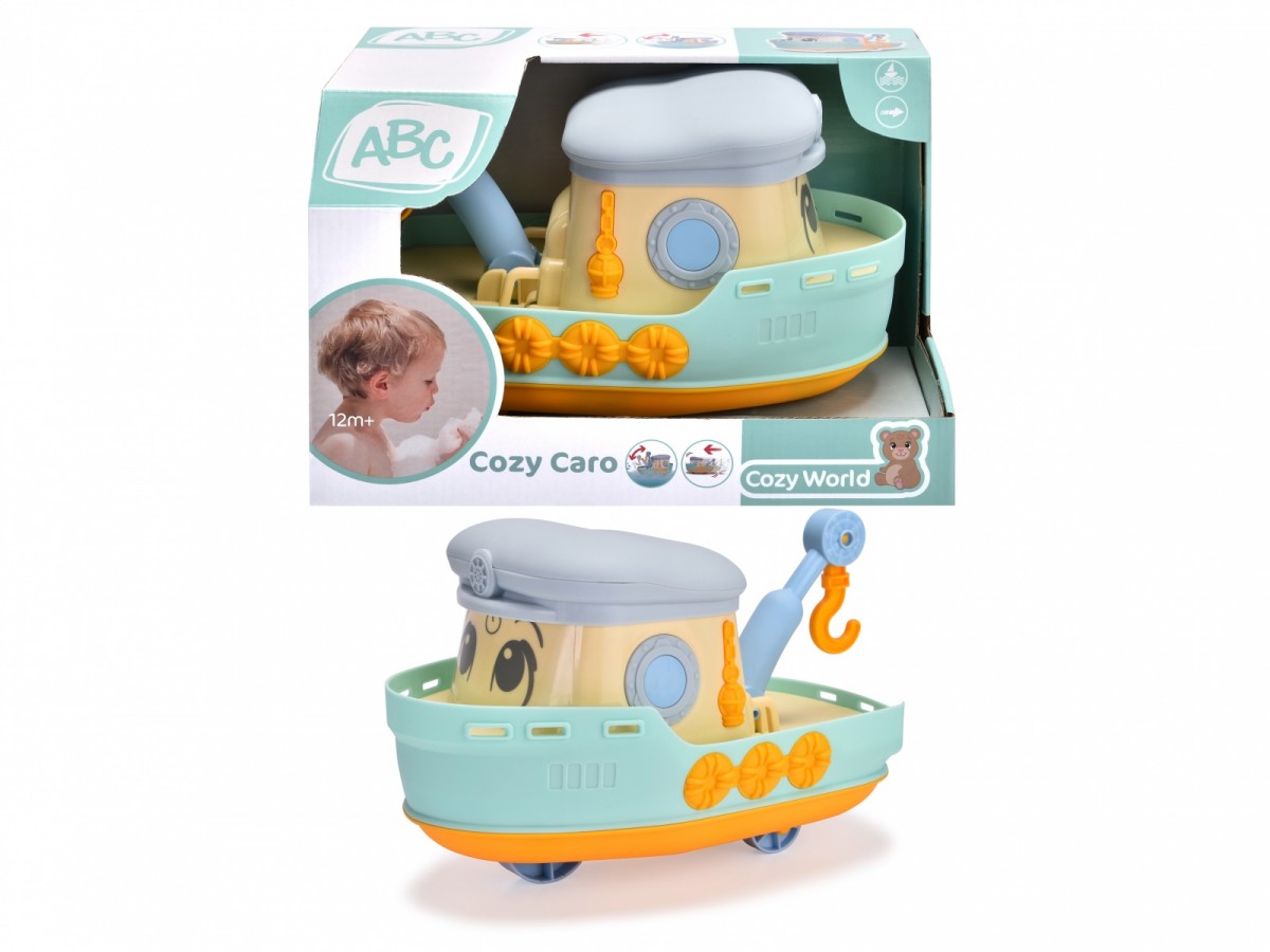 Vonios žaislas laivas abc boat cozy caro