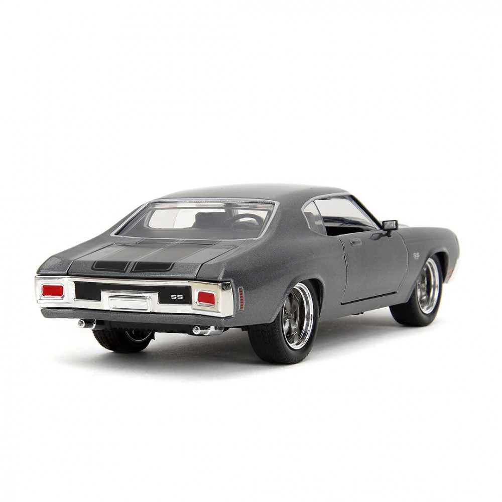 Automobilio modelis 1970 chevrolet chevelle ss jada, pilkas