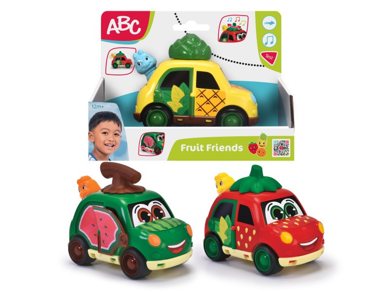 Žaislinė mašinėlė smoby fruit friends, 12 cm