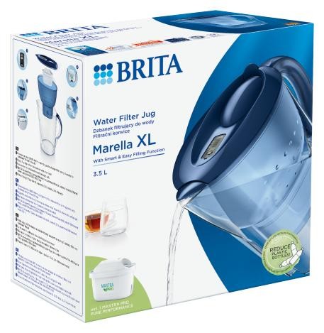 Vandens filtravimo indas brita marella xl+, 1 vnt