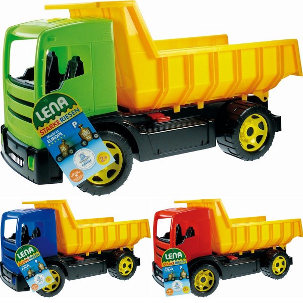 Žaislinis savivartis lena giga trucks 62cm, 3+