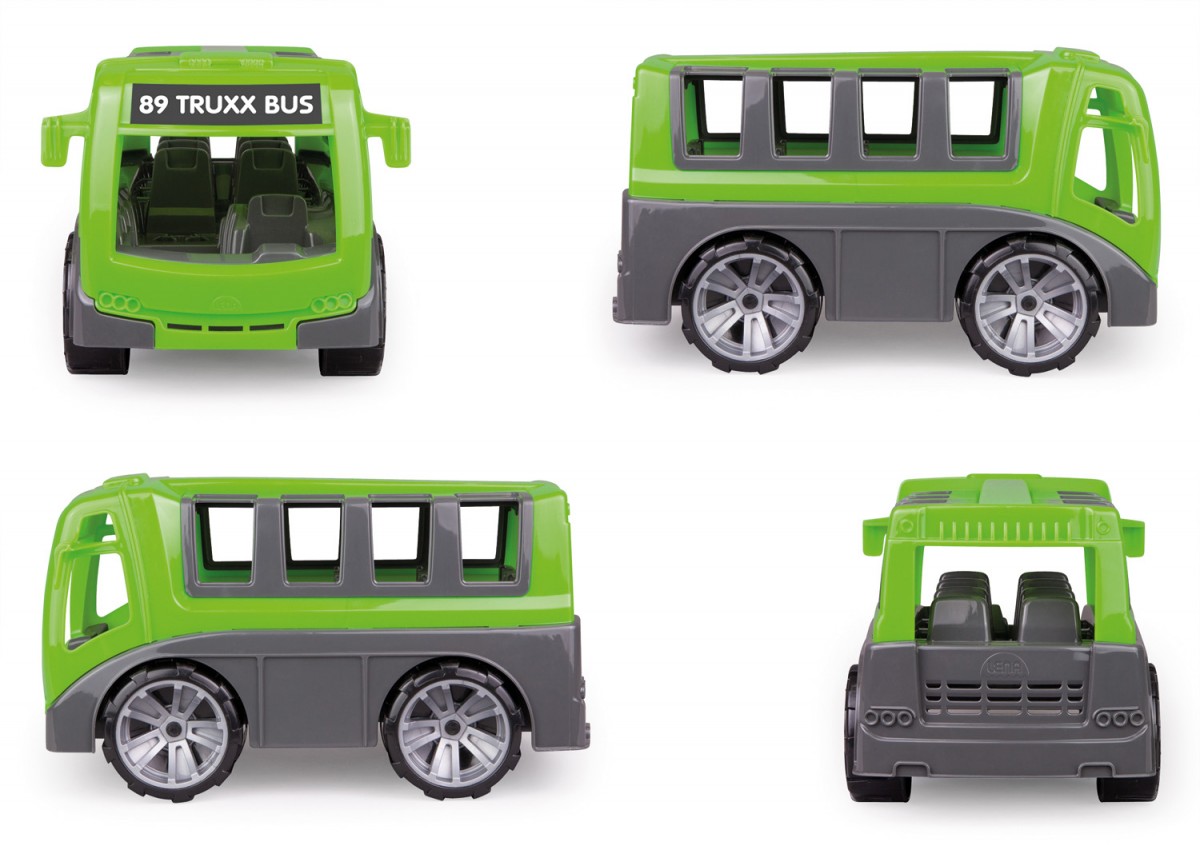 Žaislinis autobusas, 29 cm (dėžutėje), lena truxx 04454, 2+
