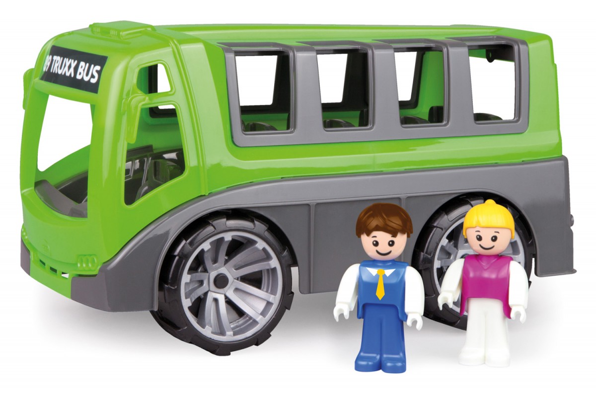 Žaislinis autobusas, 29 cm (dėžutėje), lena truxx 04454, 2+