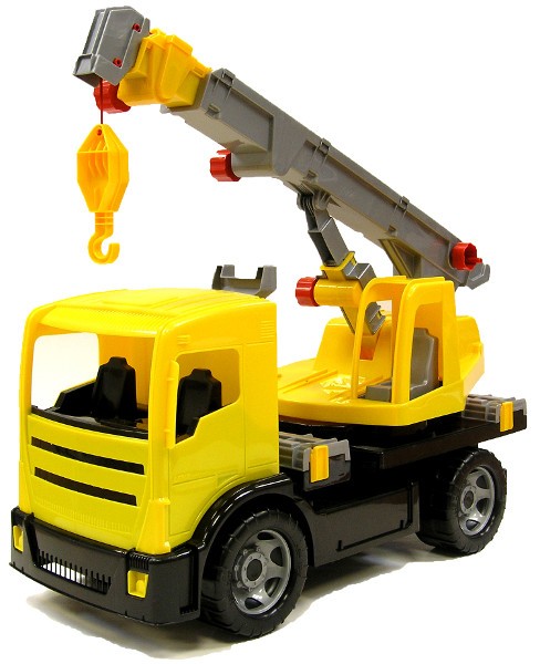 Žaislinis kranas lena giga trucks, 70 cm, 3+
