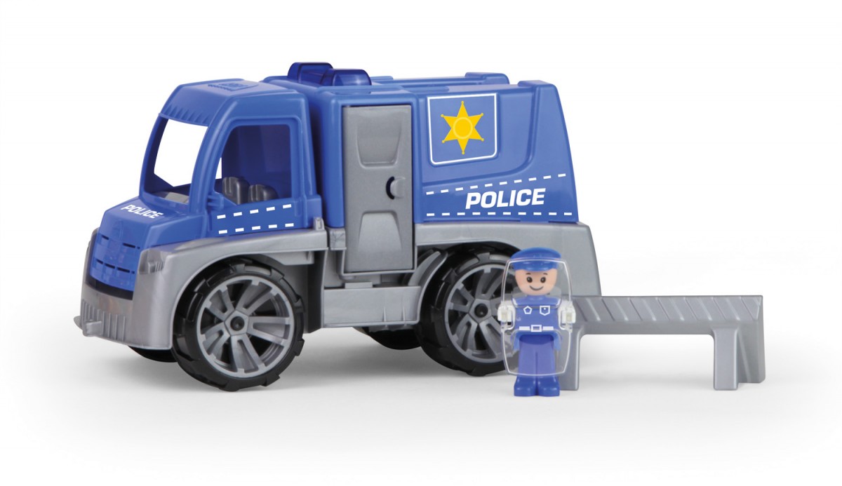 Žaislinio automobilio policija, 29cm (dėžutėje), lena truxx 04455, 2+