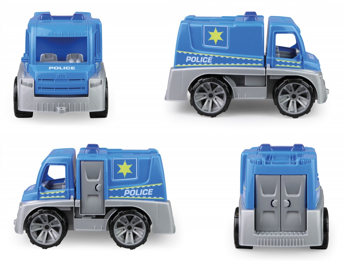 Žaislinio automobilio policija, 29cm (dėžutėje), lena truxx 04455, 2+