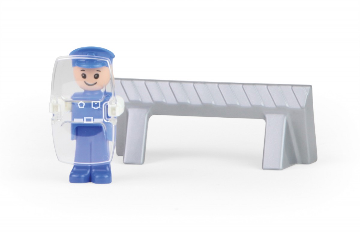 Žaislinio automobilio policija, 29cm (dėžutėje), lena truxx 04455, 2+