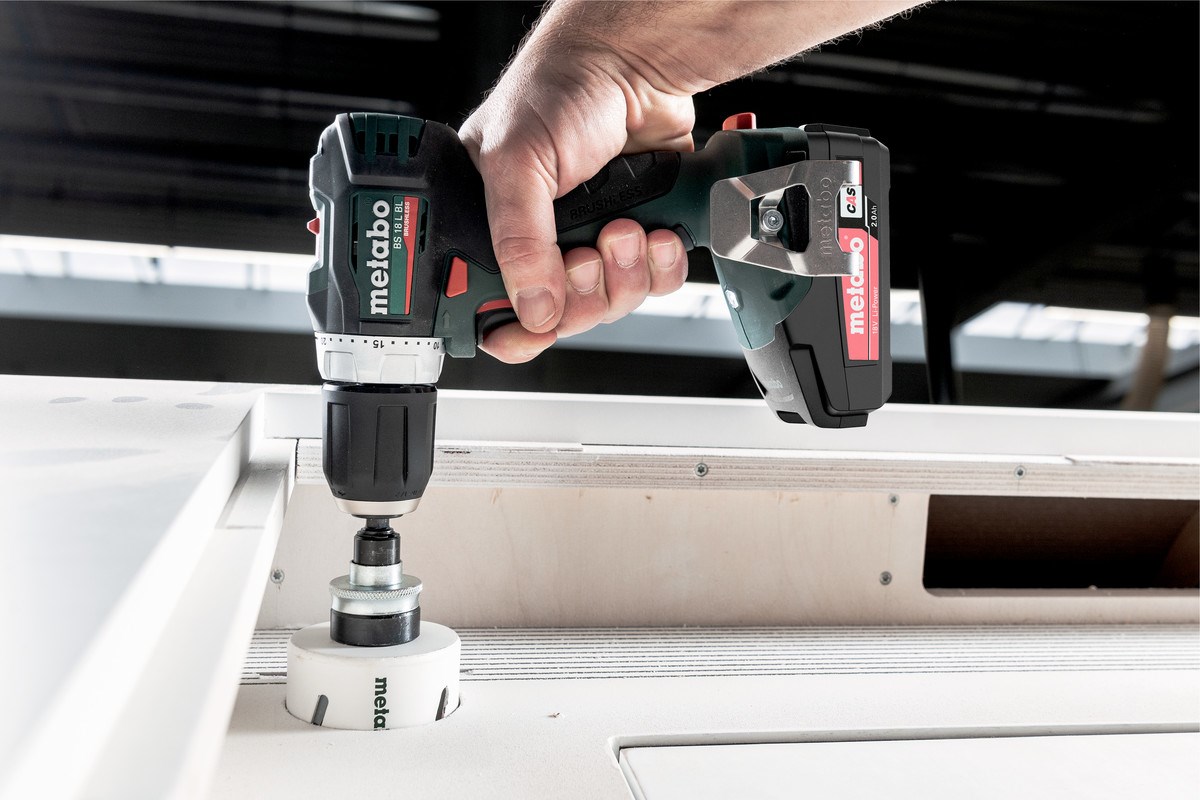 Akumuliatorinis suktuvas/gręžtuvas BS 18 L BL 2.0Ah, Metabo