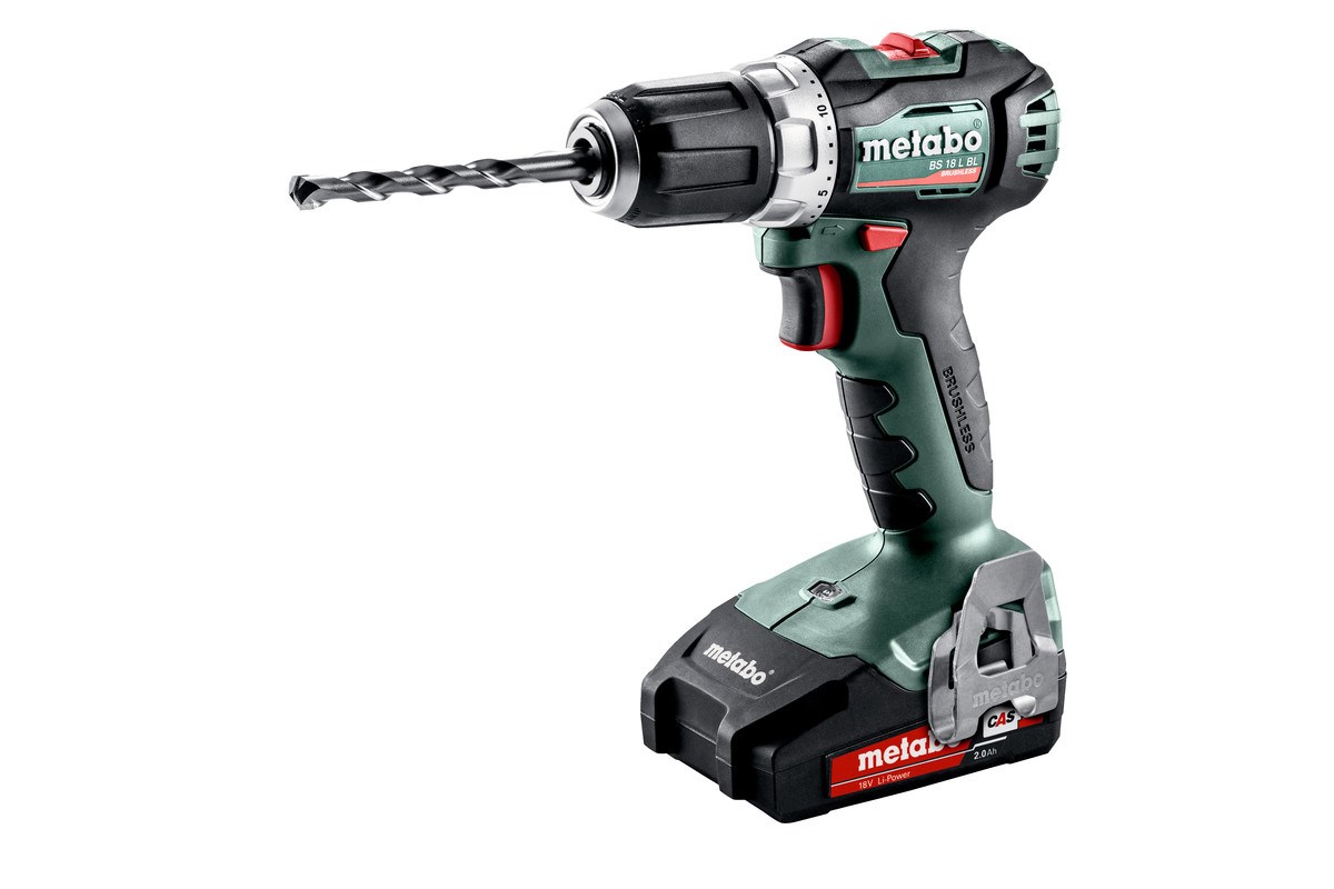 Akumuliatorinis suktuvas/gręžtuvas BS 18 L BL 2.0Ah, Metabo