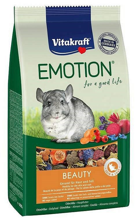 Maistas šinšiloms vitakraft emotion beauty, 600 g