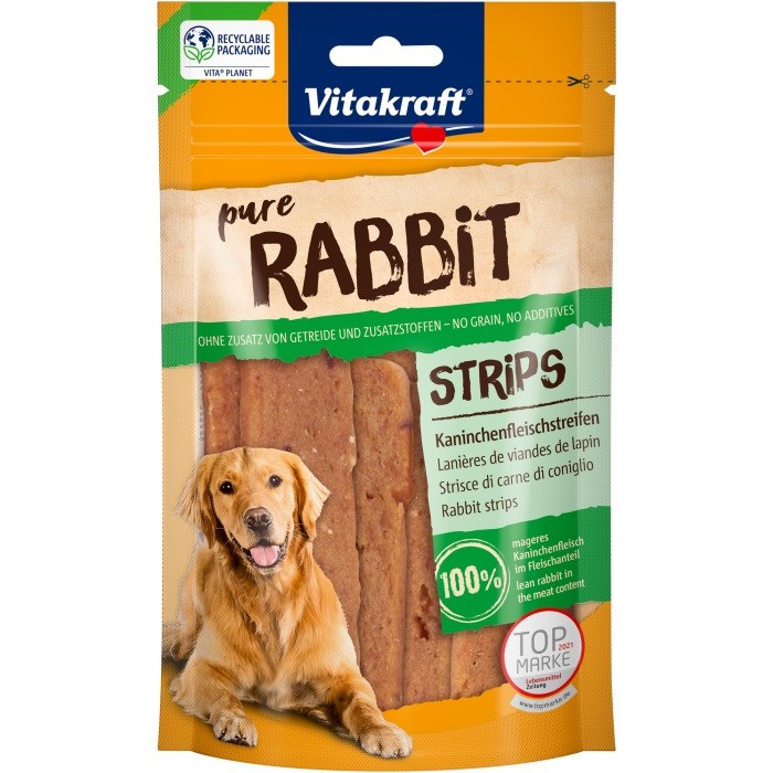 Vitakraft triušienos lazdelės šunims, 80g