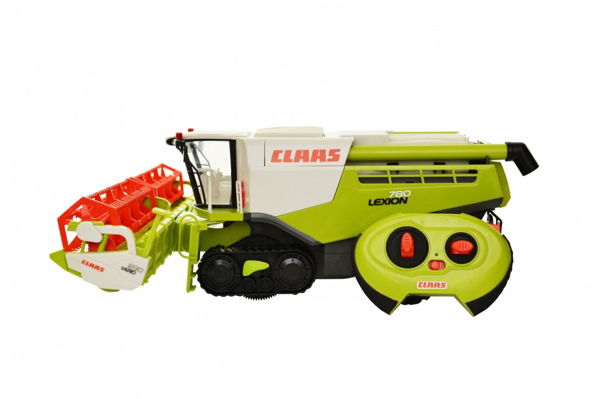 Kombainas su nuotolinio valdymo pultu, claas happy poeple
