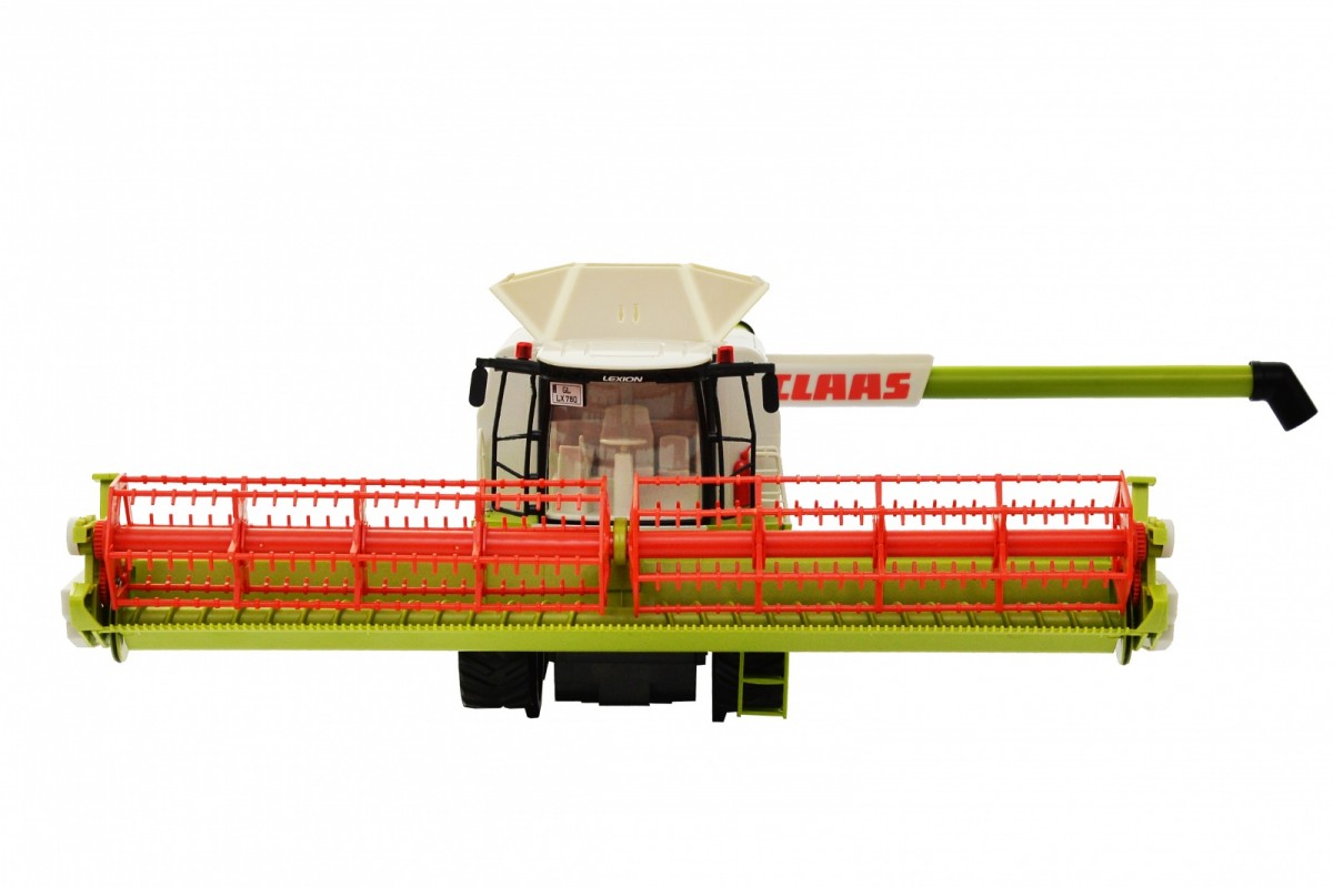 Kombainas su nuotolinio valdymo pultu, claas happy poeple