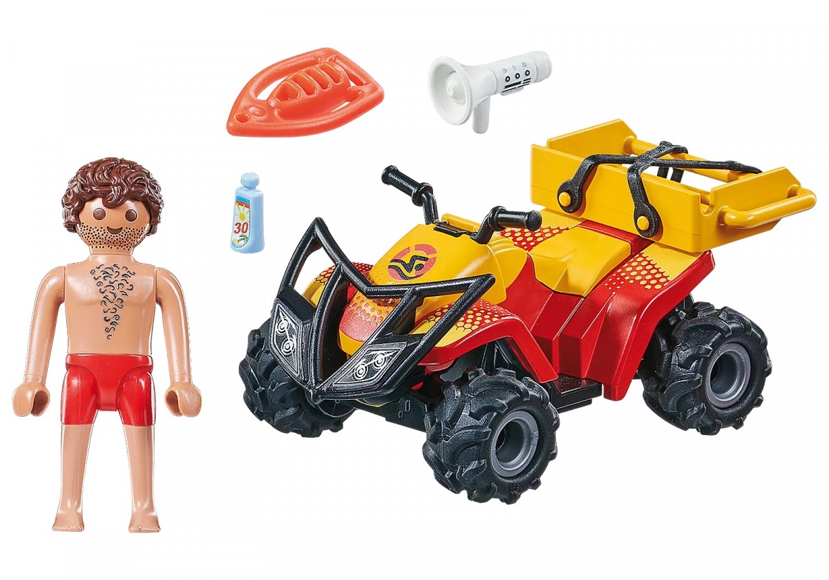 71040 playmobil®city action paplūdimio gelbėtojų keturratis, 18 d.