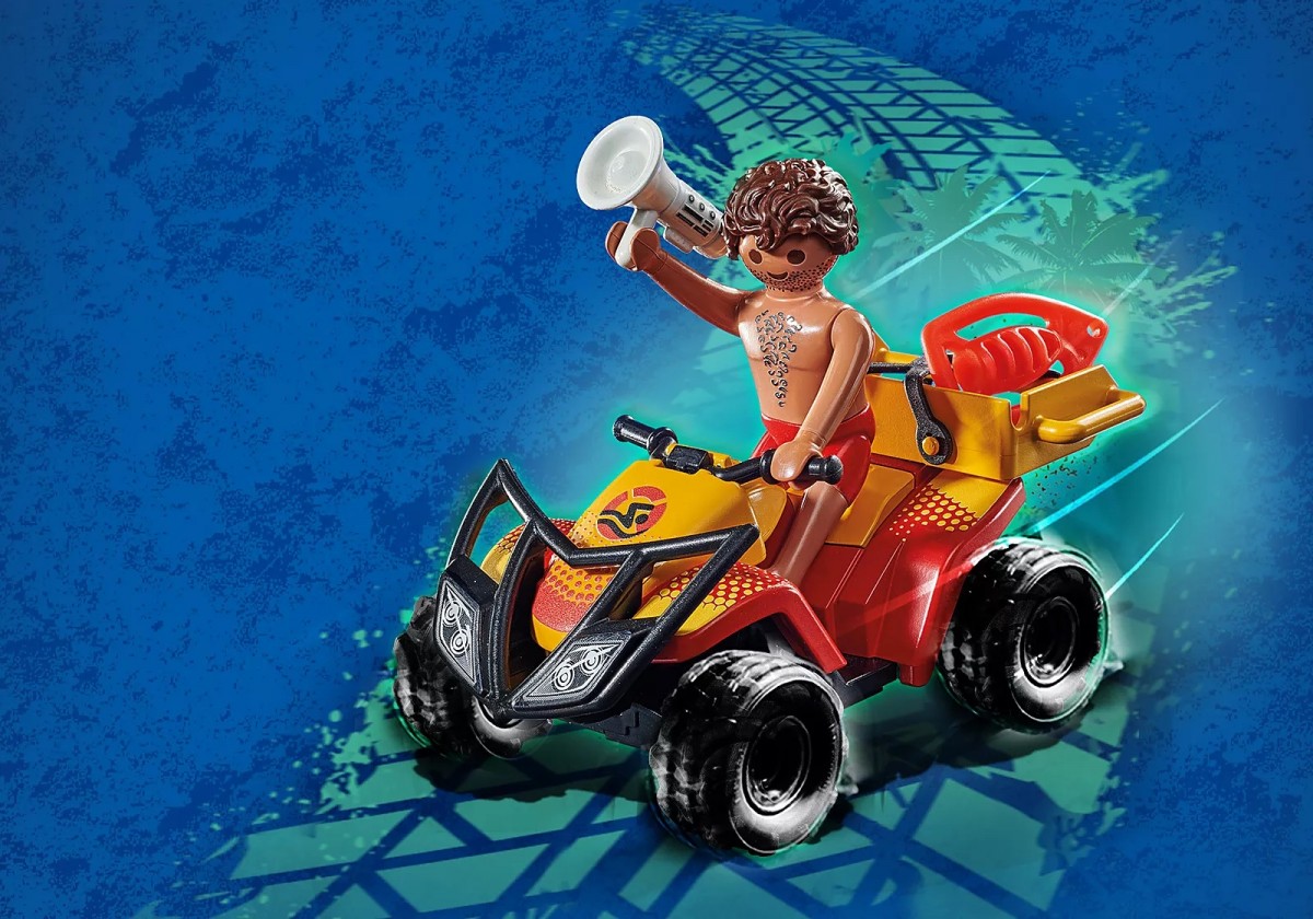71040 playmobil®city action paplūdimio gelbėtojų keturratis, 18 d.