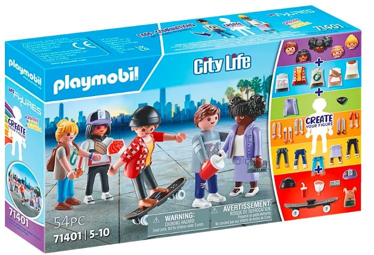 Rinkinys playmobil, 54 dalių, spalvotas