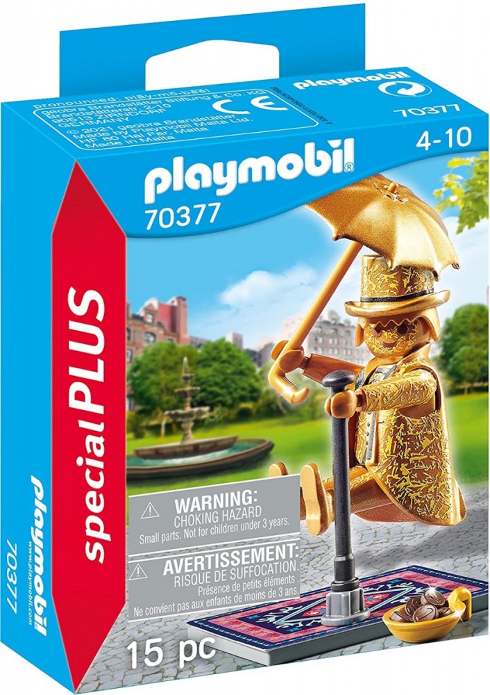 70377 playmobil, gatvės atlikėjas