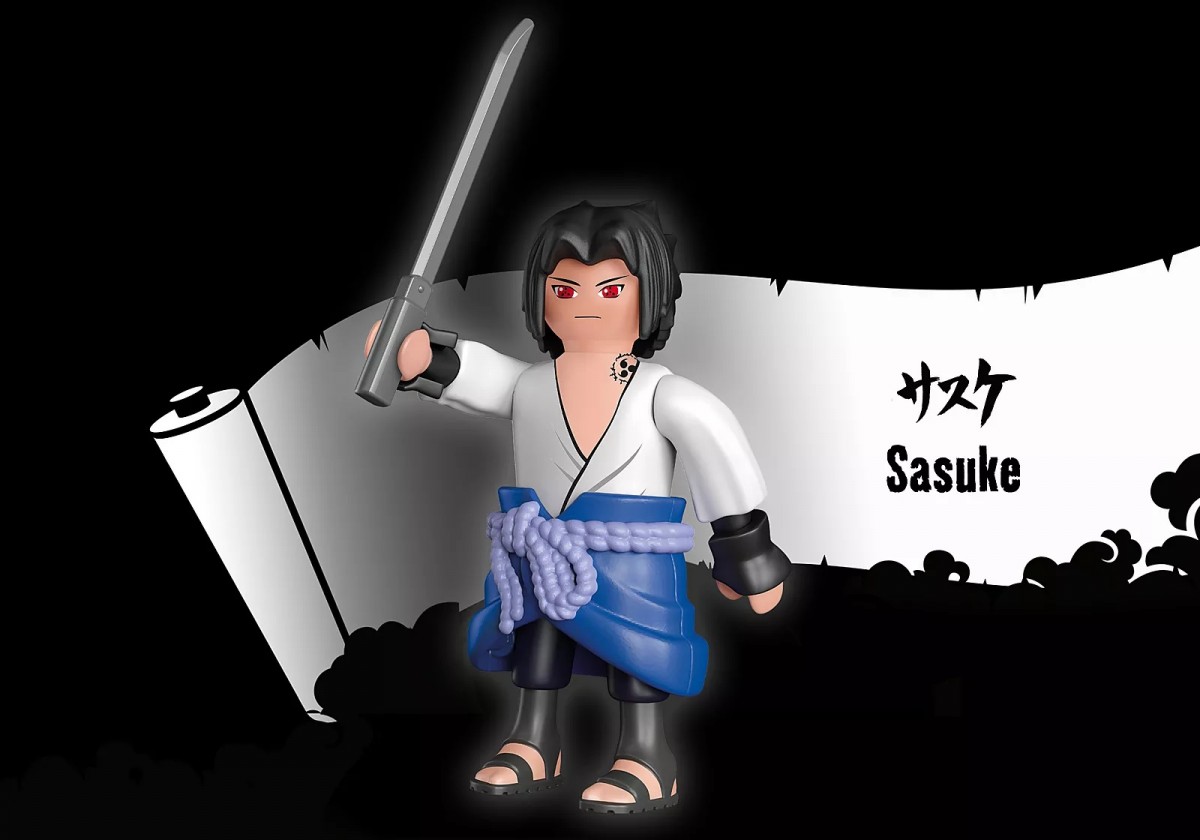 70097 playmobil® naruto shippuden sasuke figūrėlė