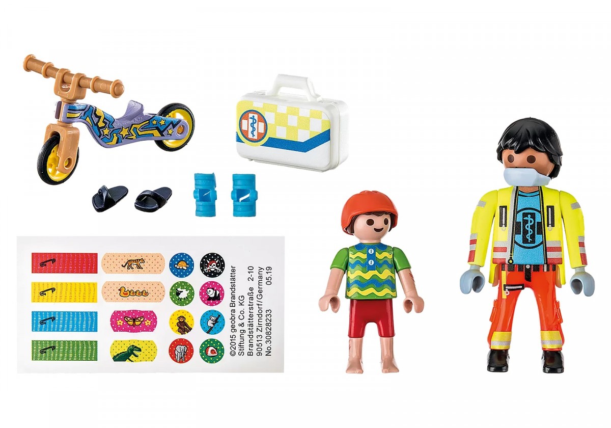 71245 playmobil® city life, paramedikas su pacientu 15 d.