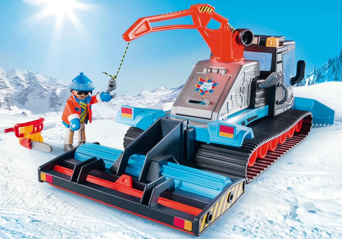 9500 playmobil® family fun, sniego valytuvas