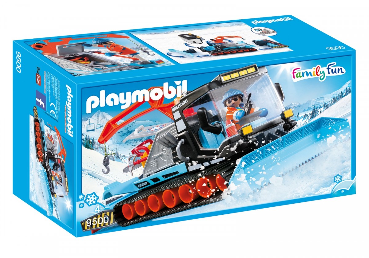 9500 playmobil® family fun, sniego valytuvas