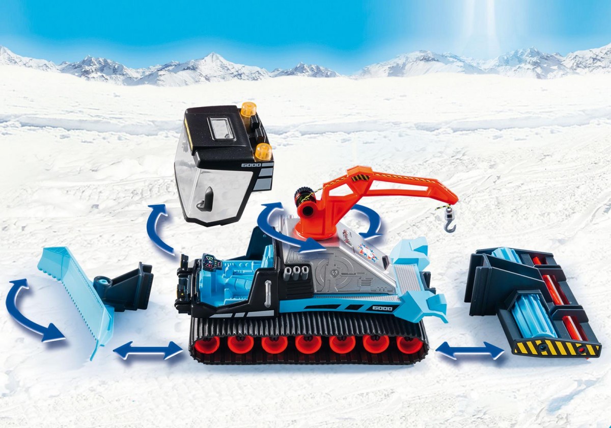9500 playmobil® family fun, sniego valytuvas