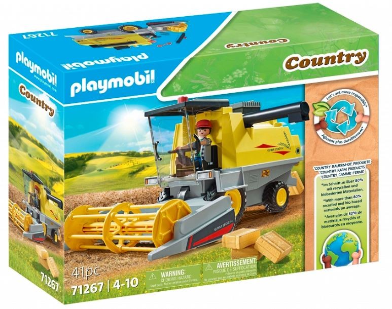 71267 playmobil country kombainas, 41 d.