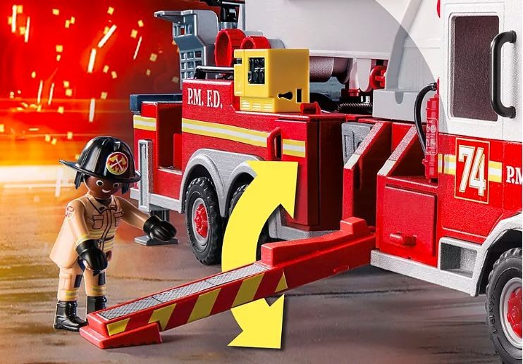 70935 playmobil® city action, gaisrinės pagalbos automobilis