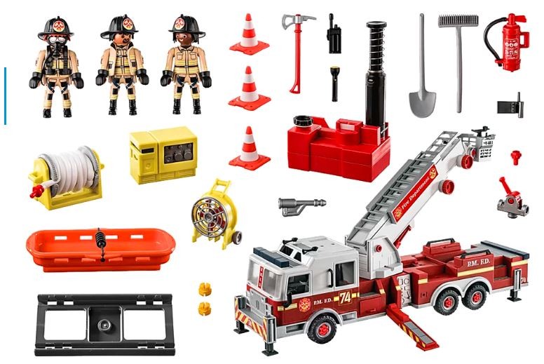 70935 playmobil® city action, gaisrinės pagalbos automobilis