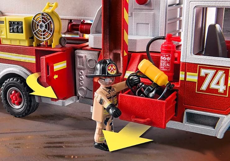 70935 playmobil® city action, gaisrinės pagalbos automobilis