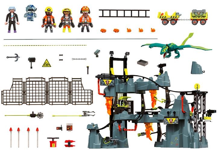 70925 playmobil® dino rise, dino kasykloje