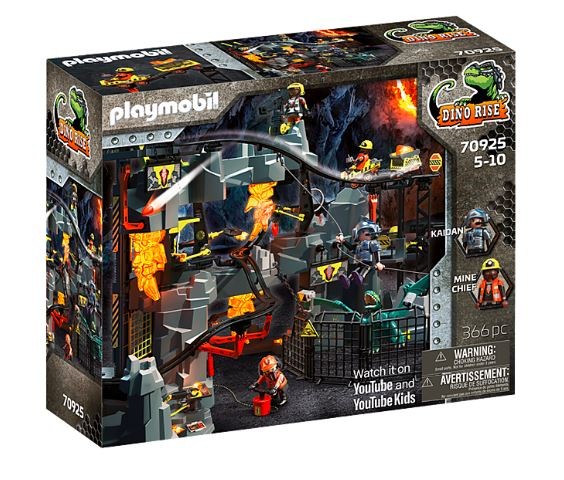 70925 playmobil® dino rise, dino kasykloje