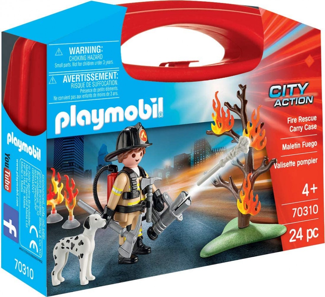 70310 playmobil® city action, firefighter box