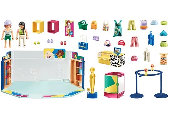 71534 Playmobil® Mylife, Drabužių Persirengimo Kambarys Su Priedais