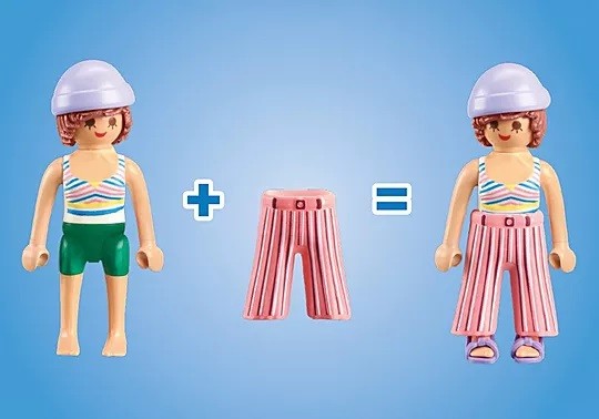 71534 Playmobil® Mylife, Drabužių Persirengimo Kambarys Su Priedais