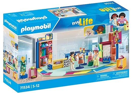 71534 Playmobil® Mylife, Drabužių Persirengimo Kambarys Su Priedais
