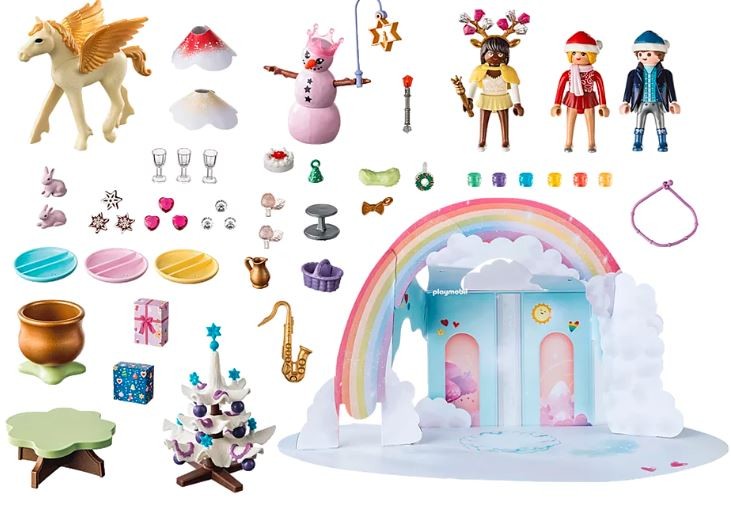 71348 playmobil® advento kalendorius kalėdos po vaivorykšte, 83 d.