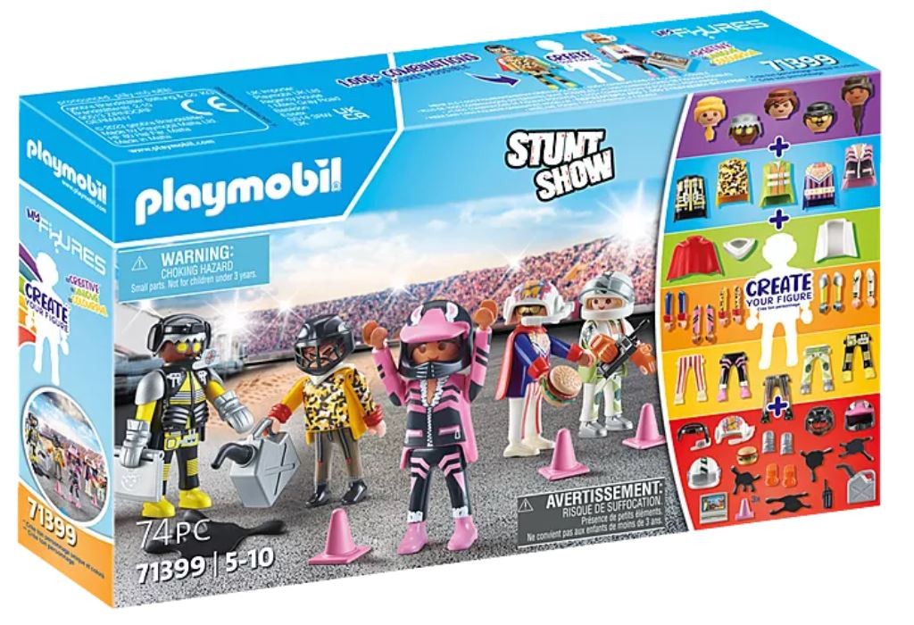 71399 playmobil® kaskadininkų šou