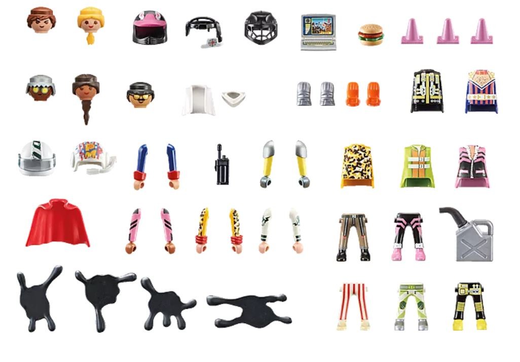 71399 playmobil® kaskadininkų šou