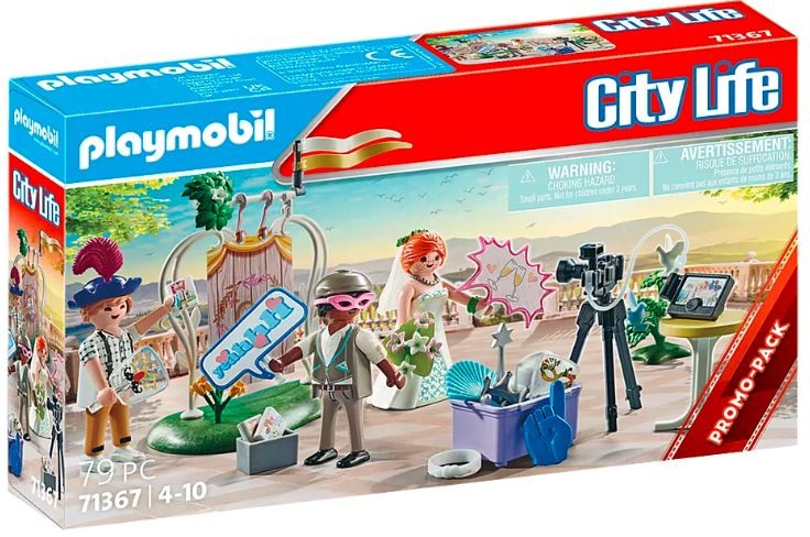 71367 playmobil® city life vestuvių fotosesija