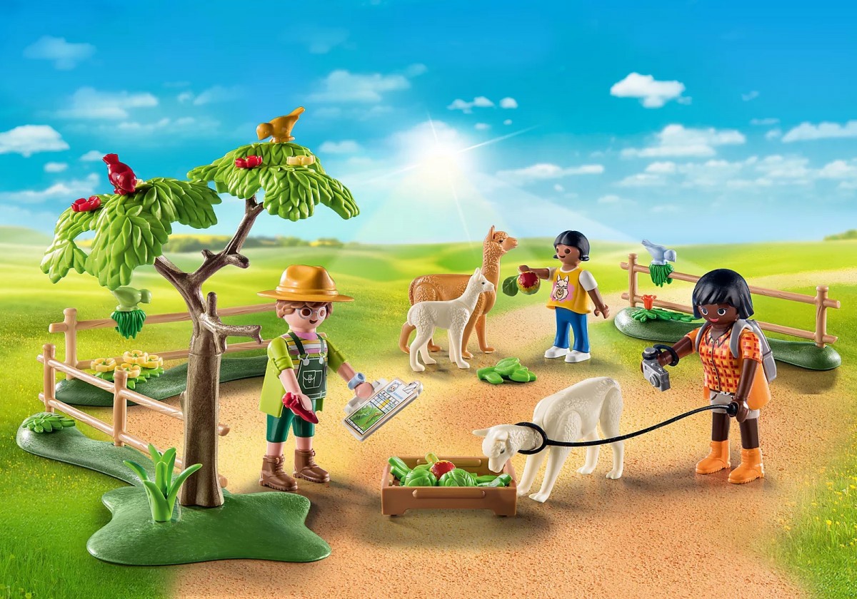 71251 playmobil® country alpakos žygis