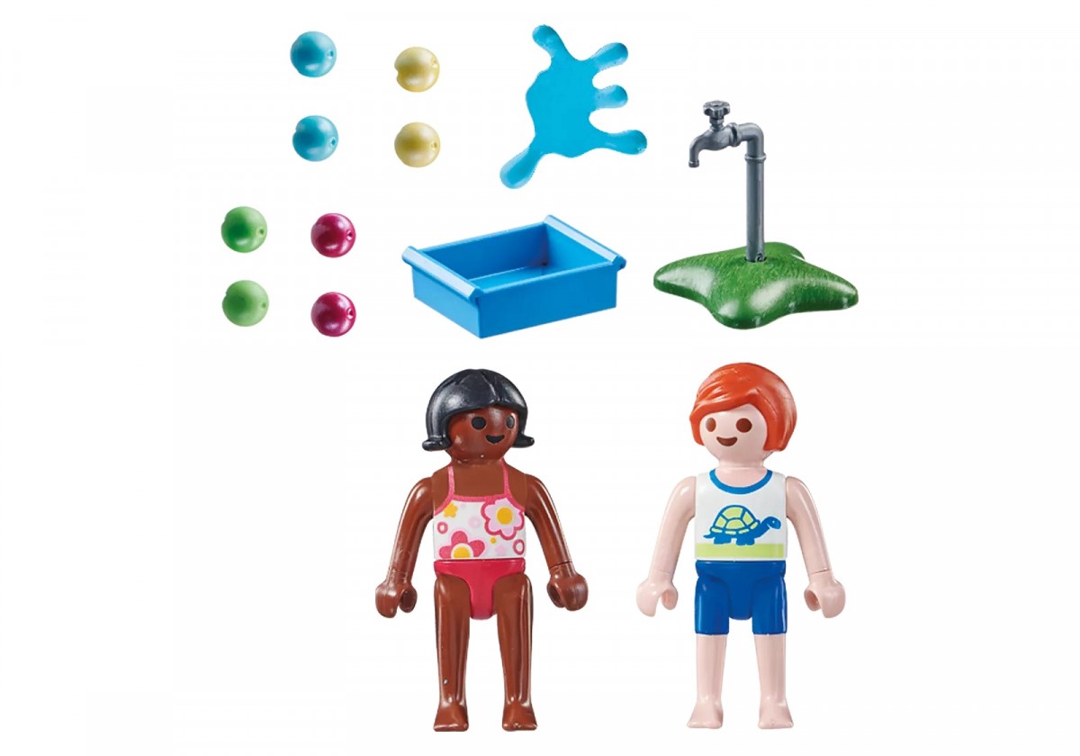 71166 playmobil® special plus vaikai su vandens balionais