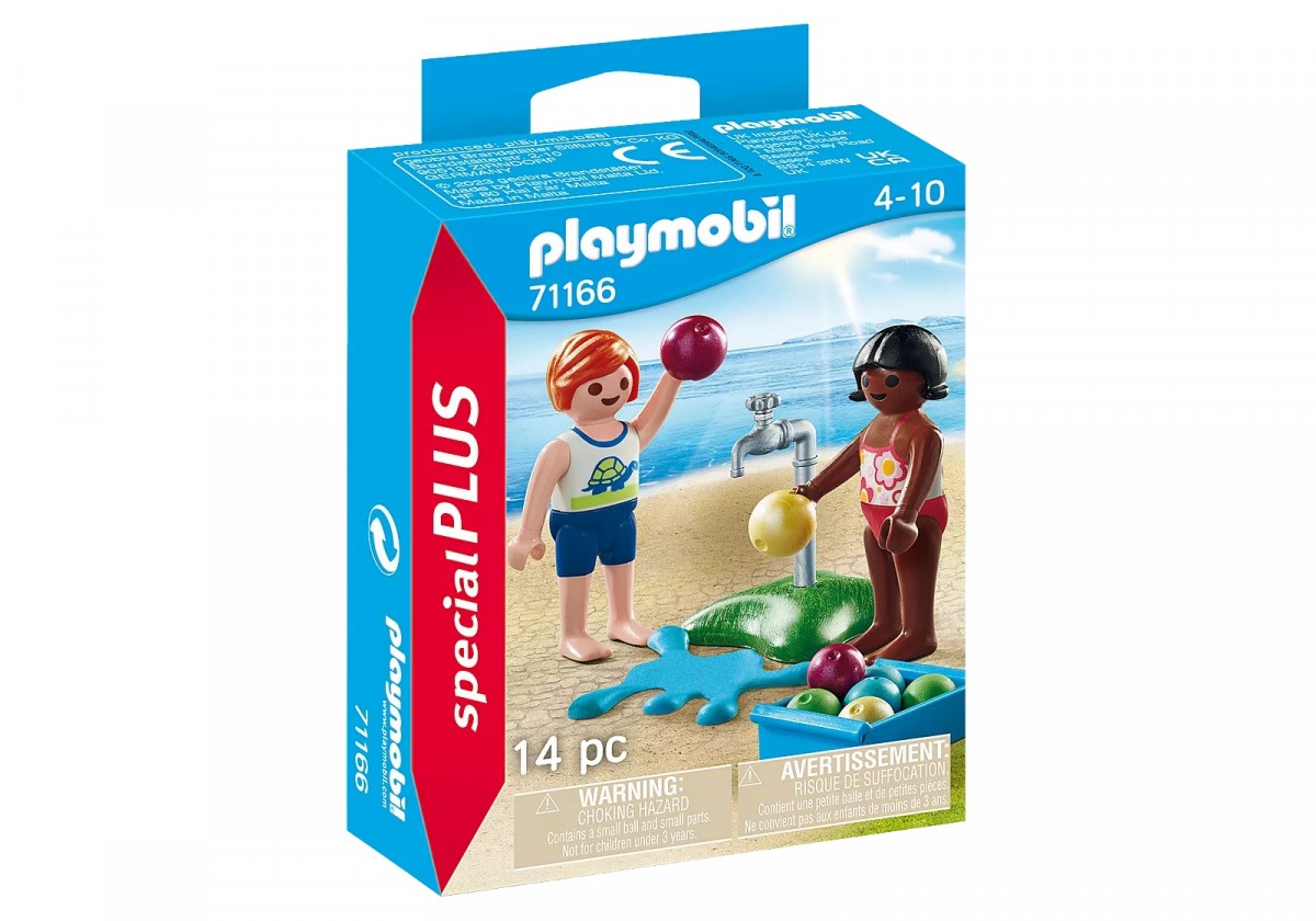 71166 playmobil® special plus vaikai su vandens balionais