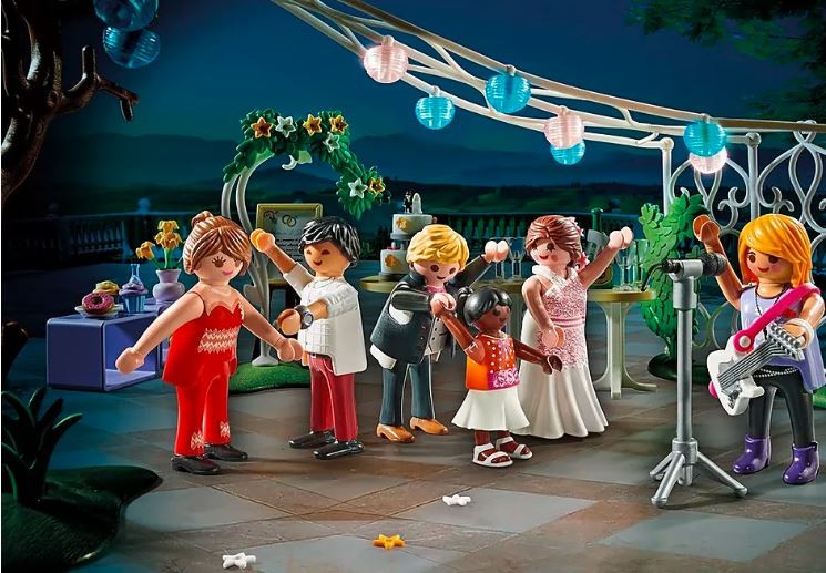 71365 playmobil city life wedding reception figūrėlės