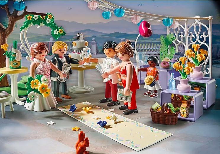71365 playmobil city life wedding reception figūrėlės