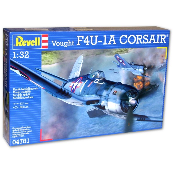 Revell - vought f4u-1a corsair, 1/32, 04781